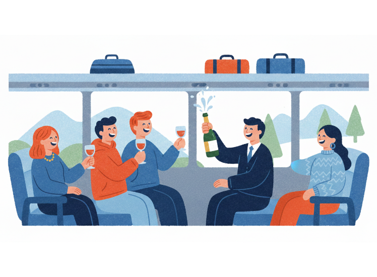 気兼ねなくお酒が飲める